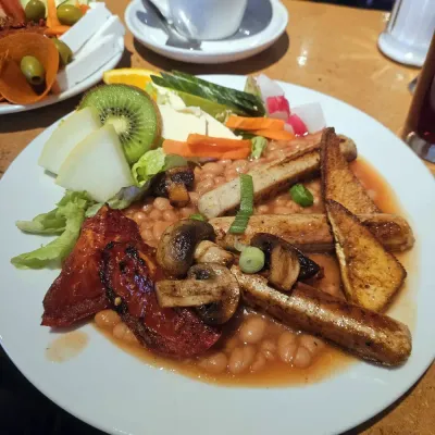 Full English Frühstück im Café Miller