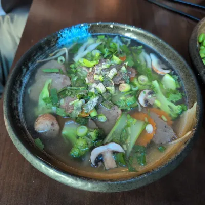 Vegane Pho im Cham The vegan kitchen