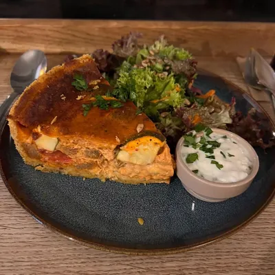 Quiche mit Gemüse im HappenPappen